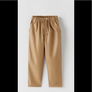 Zara Girl Leathers pants.